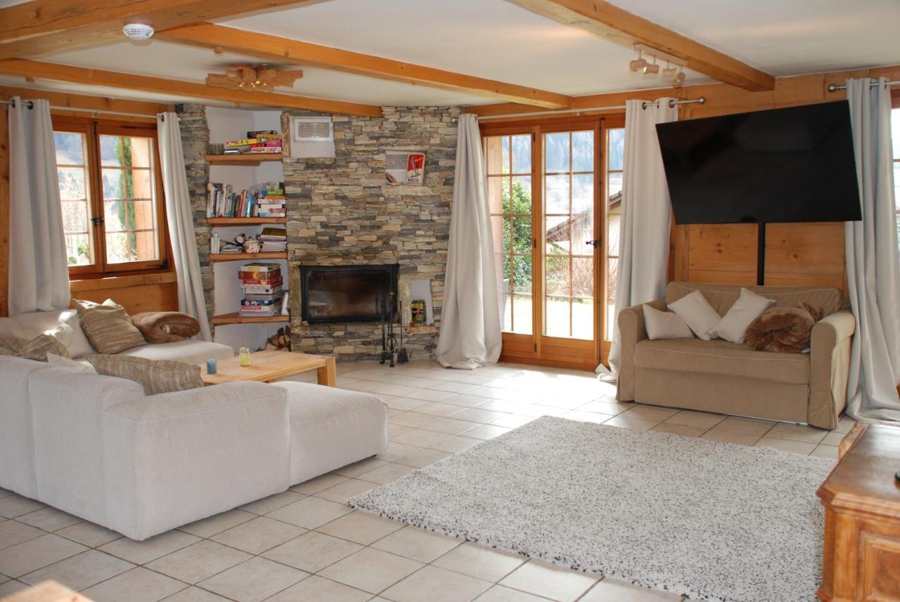Chalet Edelweiss - Verbier, Mountain Views, Jacuzzi! Volleges Exterior photo